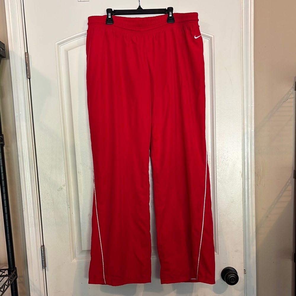 Vintage Nike Red Windsuit Pants